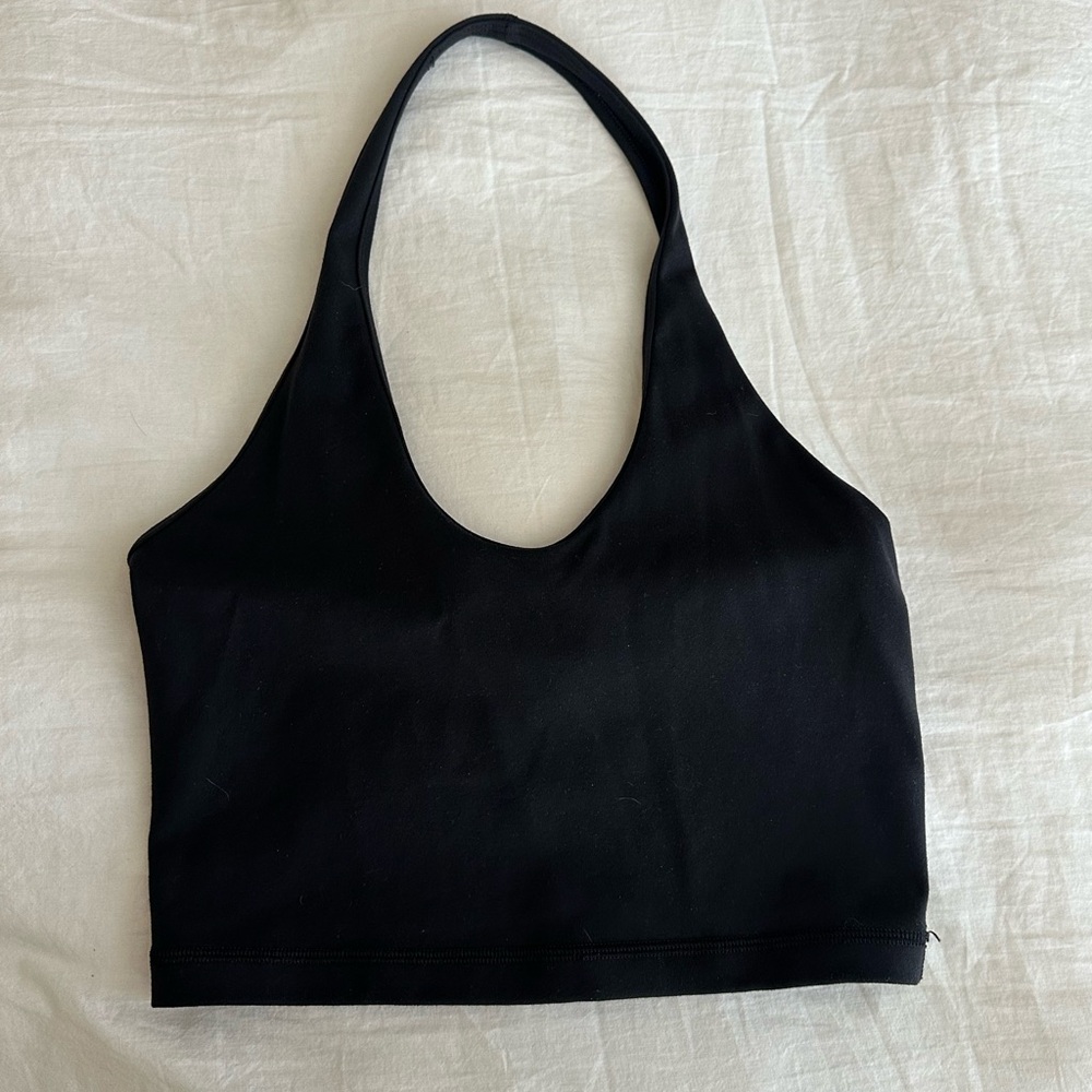 Aritzia Wilfred free crop halter top